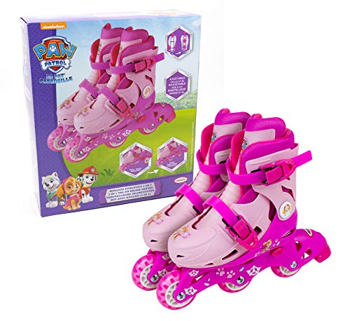 Rollers-volutifs-2-en-1-Pat-Patrouille-Position-patins-ou-rollers-par-systme-de-visserie-Taille-ajustable-27-30-Enfants-ds-3-ans-Darpje-OPAW084-F-0-1