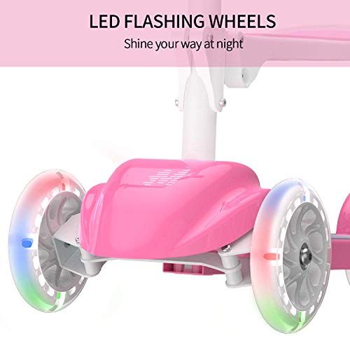Macwheel-Trottinette-Enfant--3-Roues-avec-Sige-Pliable-Amovible-Roues-Lumineuses--LED-Clignotantes-Trotteur-Enfant-Rglable-en-Hauteur-pour-Filles-et-Garons-0-1