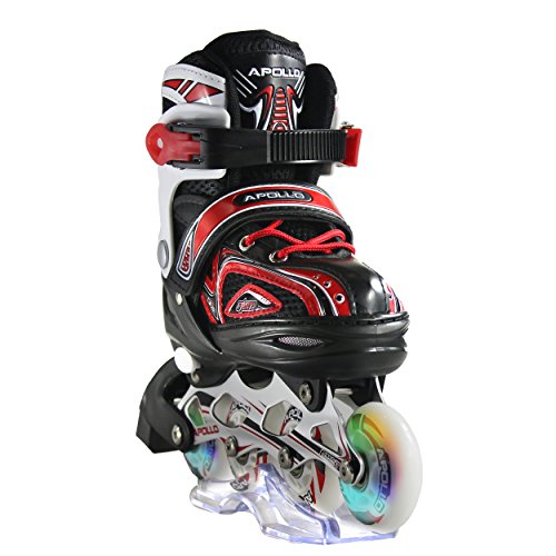 Apollo-Super-Blades-X-Pro-S-M-L-Roues-LED-illumines-Rollers-pour-Enfants-idals-pour-dbutants-Patins--roulettes-Confortables-Patins-Inline-pour-Filles-et-garons-0