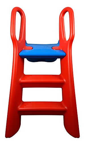 BIG-Spielwarenfabrik-800056704-Bas-de-Jeu-pour-bb-118-cm-de-Long-certifi-TV-Utilisation--la-Maison-Toboggan-RougeBleu-pour-lintrieur-et-lextrieur-134-x-60-x-92-cm-0-0