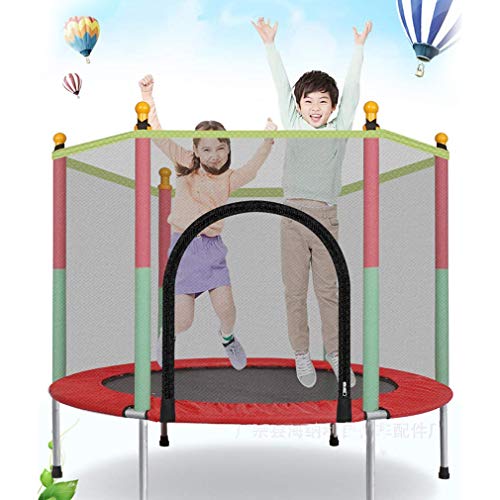 Gerzely-Trampoline-Extrieur-Trampoline-pour-Enfants-Trampoline-De-Jardin-avec-Couverture-De-Bord-De-Filet-De-Scurit-Complte-Accessoires-De-Trampoline-pour-Intrieur-Et-Jardin-0-0