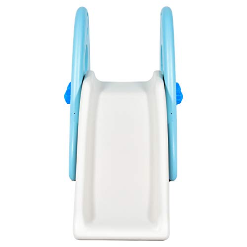GOPLUS-Toboggan-en-Forme-de-Fuse-pour-Enfant-6-Mois--8-Ans-en-Plastique-Aire-de-Jeux-dIntrieur-et-dExtrieur-pour-Grimper-et-Glisser-Stable-1215-x485x675CM-Jusqu-20KG-0-1