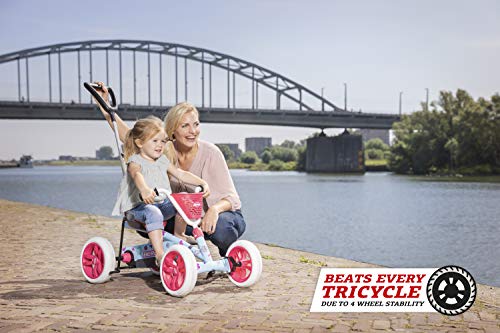 BERG-Karting-Buzzy-2in1-Bloom-Aves-Une-Barre-de-Pousse-Kart--Pdales-Go-Kart-Sige-Rglable-Pneus-EVA-Kart--pdales-pour-Enfant-Vlo-et-vhicule-pour-Enfants-2-5-Ans-Blue-0-2