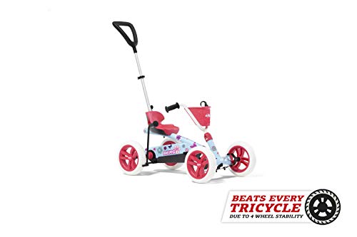 BERG-Karting-Buzzy-2in1-Bloom-Aves-Une-Barre-de-Pousse-Kart--Pdales-Go-Kart-Sige-Rglable-Pneus-EVA-Kart--pdales-pour-Enfant-Vlo-et-vhicule-pour-Enfants-2-5-Ans-Blue-0