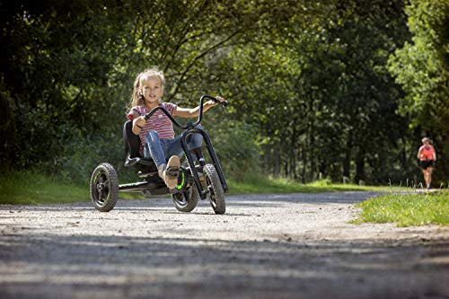 BERG-Karting-Choppy-Neo-Kart--Pdales-Go-Kart-Sige-Rglable-Roues-Gonflables-Kart--pdales-pour-Enfant-Vlo-et-vhicule-pour-Enfants-3-8-Ans-Black-0-1