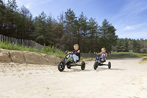 BERG-Karting-Choppy-Neo-Kart--Pdales-Go-Kart-Sige-Rglable-Roues-Gonflables-Kart--pdales-pour-Enfant-Vlo-et-vhicule-pour-Enfants-3-8-Ans-Black-0-2