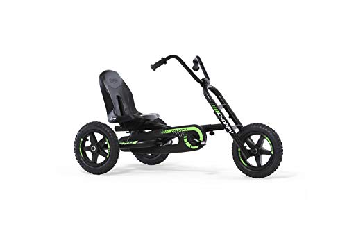 BERG-Karting-Choppy-Neo-Kart--Pdales-Go-Kart-Sige-Rglable-Roues-Gonflables-Kart--pdales-pour-Enfant-Vlo-et-vhicule-pour-Enfants-3-8-Ans-Black-0