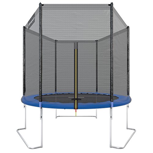 Ultrasport-Outdoor-Trampoline-de-Jardin-Jumper-Set-pour-Trampoline-avec-Tapis-de-saut-Filet-de-scurit-Barres-du-filet-Rembourres-et-Revtement-pour-les-Bords-0