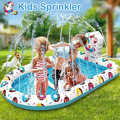 VATOS-Pataugeoire-Gonflable-avec-Arrosage-Tapis-De-Pulvrisation-Dclaboussure-67-x-45-Piscine-Gonflable-Darrosage-Tapis-de-Jardin-Dt-de-Extrieur-Party-pour-Enfant-3-4-5-Garons-Filles-0-0