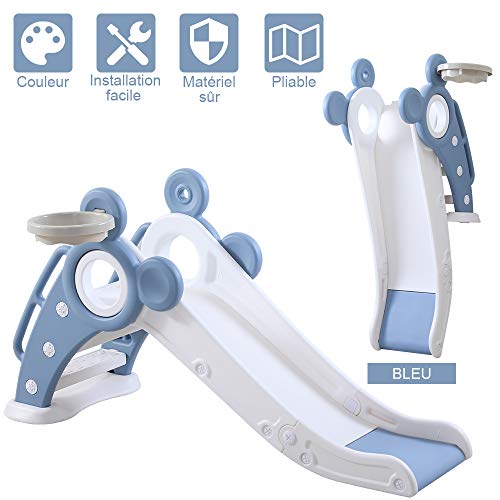 Dripex-Parc-Bb-Barrire-de-Scurit-Portail-Parc-Parc-Bb-en-Plastique-Ecologiques-Parc-Bb-Pliable-avec-Panneau-de-Jeu-et-Porte-Verrouillable-14-Panneaux-0-0