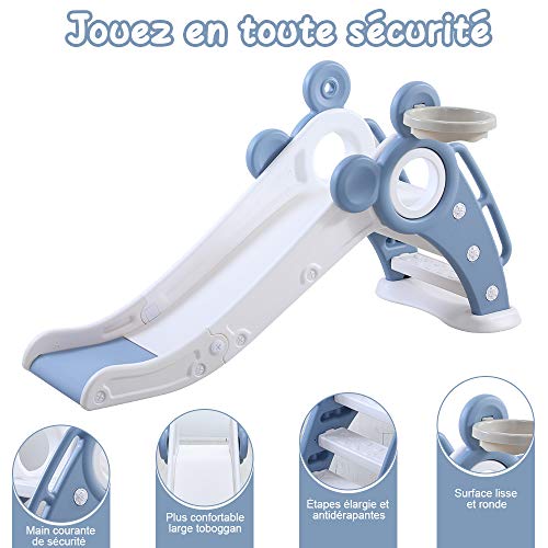 Dripex-Parc-Bb-Barrire-de-Scurit-Portail-Parc-Parc-Bb-en-Plastique-Ecologiques-Parc-Bb-Pliable-avec-Panneau-de-Jeu-et-Porte-Verrouillable-14-Panneaux-0-2