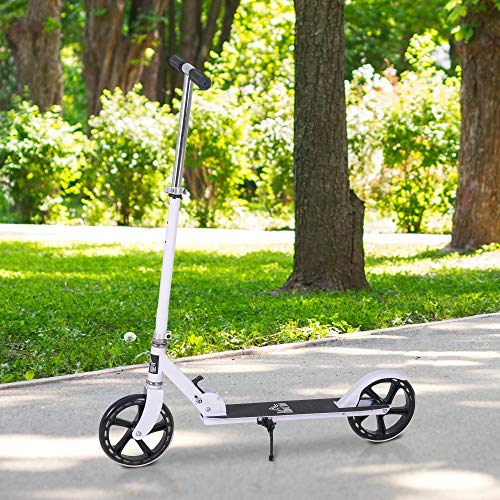 HOMCOM-Trottinette-Pliable-Hauteur-Guidon-rglable-sur-4-Niveaux-systme-de-freinage-arrire-dim-88L-x-37l-x-75-100H-cm-0-0