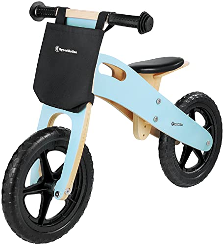 HyperMotion-Draisienne-en-Bois-pour-Enfants--partir-de-25-Ans-avec-sige-rglable-Roue-dapprentissage-en-Bois-Lgre-de-22-kg-Roues-de-12-Jusqu-35-kg-0