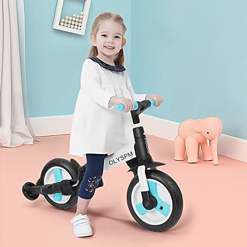 OLYSPM-4-en-1-Tricycle-Vlo-Enfant-Tricycle-Vlo-Draisienneavec-PutterCorps-agrandiTricycle-Pliable-EnfantTricycle-pour-Bb-1-6-Ans-Vlo-sans-Pdale-0-1