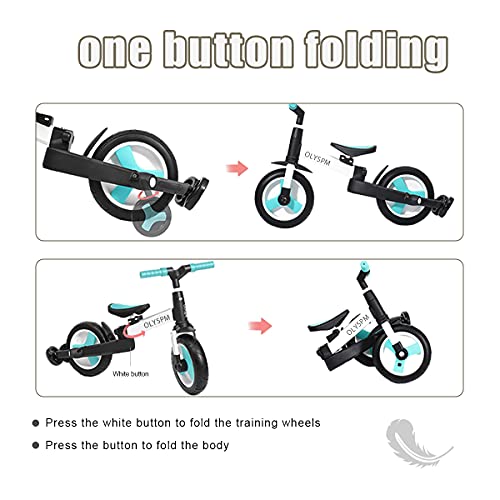 OLYSPM-4-en-1-Tricycle-Vlo-Enfant-Tricycle-Vlo-Draisienneavec-PutterCorps-agrandiTricycle-Pliable-EnfantTricycle-pour-Bb-1-6-Ans-Vlo-sans-Pdale-0-2