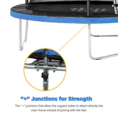GREADEN-Trampoline-de-Jardin-Certifi-TV-GS-Trampoline-Rond-Fitness-Extrieur--250-305-360-430cm-Kit-Complet-avec-Filet-de-Scurit-chelle-pour-Enfants-0-1