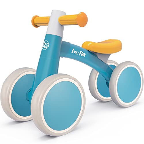 LOL-FUN-Draisienne-Bb-1-anVlo-Dquilibre-avec-4-Roues-pour-Garon-et-Fille-Premier-Cadeau-pour-Enfant-12-18-Mois-0