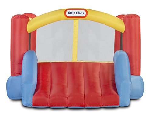 Little-Tikes-Jump-n-Slide-Maison-Gonflable--dote-d1-Filet-de-scurit-pour-1-Usage-en-extrieur--avec-1-Sac-de-Transport-1-souffleur-Patchs-de-rparation--Encourage-Les-Jeux-Actifs-3-Ans-0-1