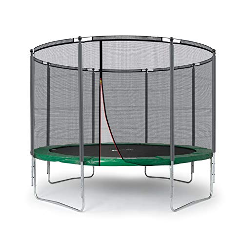 Ampel-24-Trampoline-Complet-Bleu-ou-Vert-Trampoline-de-Jardin-avec-Filet-de-scurit-renforc-0