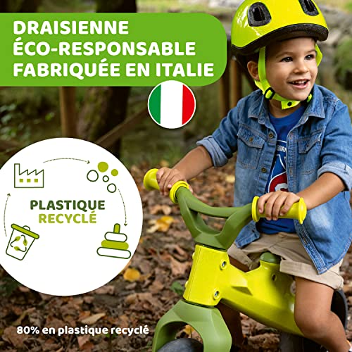 Chicco-Draisienne-Verte-Eco-Vlo-Enfant-de-18-Mois--3-Ans-jusqu-25-kg-Vlo-dquilibre-sans-Pdale-Guidon-et-Sige-Ergonomique-Roues-Increvables-80-Plastique-Recycl-0-2
