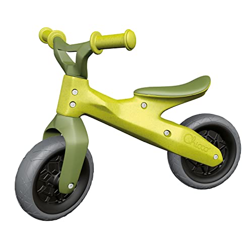 Chicco-Draisienne-Verte-Eco-Vlo-Enfant-de-18-Mois--3-Ans-jusqu-25-kg-Vlo-dquilibre-sans-Pdale-Guidon-et-Sige-Ergonomique-Roues-Increvables-80-Plastique-Recycl-0
