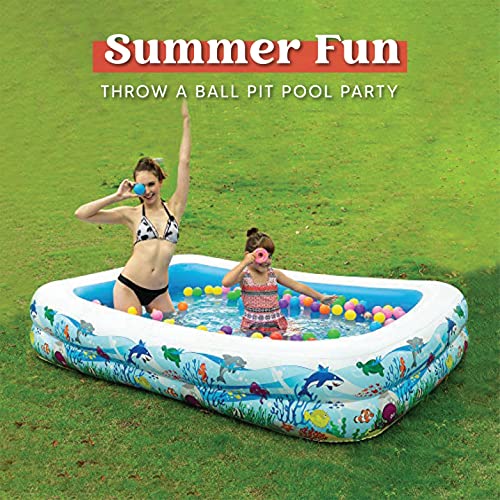 JOYIN-Piscine-Gonflable-pour-Enfants-Ocan-Piscine-Gante-pour-Le-Plaisir-dt-Activit-en-Plein-air-pour-Enfants-Famille-0-2