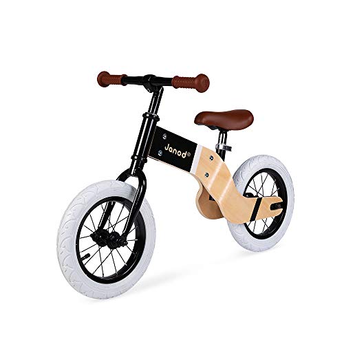 Janod-Draisienne-Deluxe-Bi-Matire-Bois-Courb-et-Mtal-Selle-Rglable-en-Simili-Cuir-Poignets-Softs-Pneus-Gonflables-Idal-pour-lApprentissage-de-lquilibre-ds-3-ans-J03281-0-0