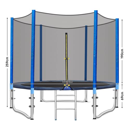 Trampoline-de-Jardin-Trampoline-pour-Enfants-305-244cm-Trampoline-Sr-avec-Ensemble-Complet-de-Haute-Qualit-6-Poteaux-Filet-de-Scurit-chelle-Couverture-de-Bord-Charge-Max-150kg-0-0