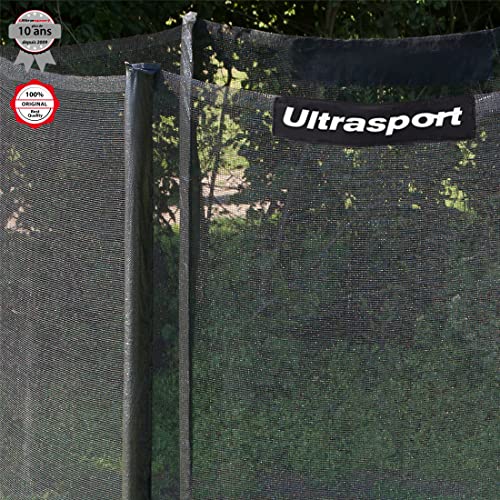 Ultrasport-Filet-scurit-pour-Trampolines-de-Jardin-adapt-aux-Trampolines-180-430-cm-Accessoires-Trampolines-Filet-Remplacement-avec-Fermeture-clair-Rsistant-UV-Hauteur-Nette-env-180cm-0-0