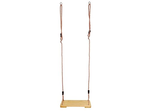 OTITUTSige-de-balanoire-en-Bois-avec-Planche-en-Bois-de-for-Playground-Balanoire--Hauteur-Rglable-pour-Arbre-Aire-de-Jeux-Extrieur-Intrieur-0-0