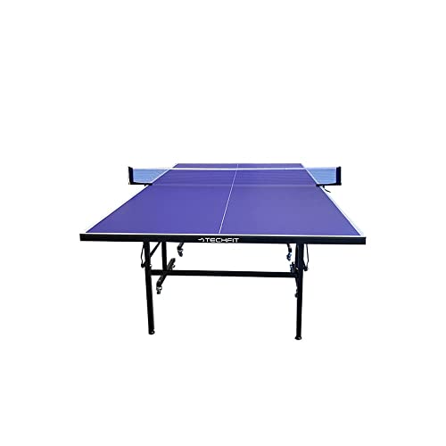 TechFit-Table-de-ping-Pong-pour-extrieur--Dimensions-Tournois-Panneau-Robuste-en-rsine-mlamine-de-4-mm-avec-Couche-protectrice-Anti-Rayures-rsistant-aux-intempries-Pliable-0-0