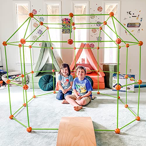 130-Pcs-Kit-de-Construction-de-Fort-pour-Enfants-Jouet-Fort-creatif-pour-garcon-et-Fille-de-5678-Ans-Jouets-de-Construction-STEM-Chateaux-de-Bricolage-Tunnels-Tente-de-Jeu-Tour-de-fusee-0-1