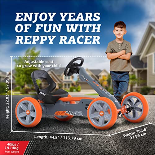 Berg-Reppy-Racer-24600100-Voiture--pdales-OrangeGris-pour-Enfant-0-2