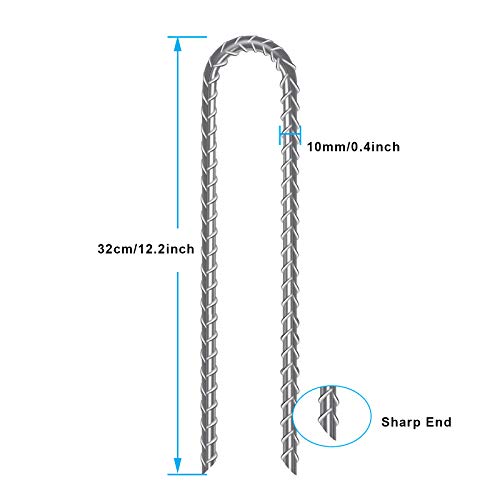 AGPTEK-Ensemble-de-6-Piquets-de-Fixation-en-U-Piquets-Robustes-en-Acier-Galvanise-pour-Trampoline-Tente-de-Camping-et-Jardin-0-0