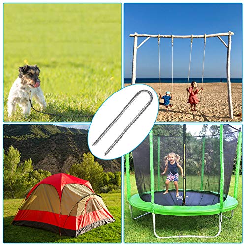 AGPTEK-Ensemble-de-6-Piquets-de-Fixation-en-U-Piquets-Robustes-en-Acier-Galvanise-pour-Trampoline-Tente-de-Camping-et-Jardin-0-1