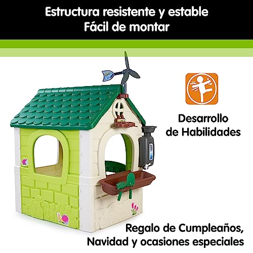 FEBER-Maison-Eco-House-Maison-de-Jardin-educative-avec-Jeux-ecologiques-avec-jardiniere-Urbaine-2-poubelles-Un-Moulin-pour-Les-garcons-et-Les-Filles-Amoureux-de-la-Nature-2-Ans-Celebre-0-1