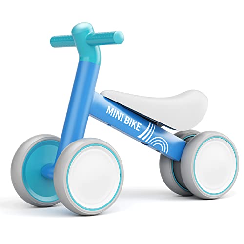KORIMEFA-Draisienne-Bebe-1-an-Jouet-Enfant-pour-Bebe-12-24-Mois-Baby-Walker-Fille-Garcon-1-2-Ans-Jouet-dEquitation-Trotteur-Bebe-Premier-Cadeau-Anniversaire-Noel-0
