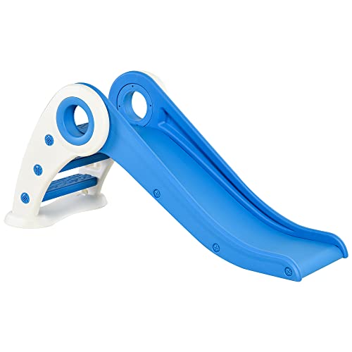 HOMCOM-Toboggan-Enfant-Pliable-3-a-6-Ans-Usage-interieur-exterieur-dim-120L-x-50l-x-56H-cm-HDPE-0