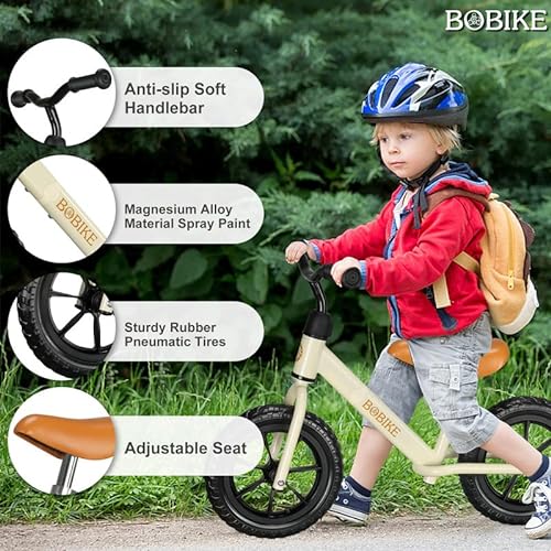 MHCYLION-Draisienne-pour-Enfants-de-2-a-5-Ans-Draisiennes-sans-Pedales-avec-Guidon-et-Selle-Reglables-Velo-denfant-Ultra-Leger-Velo-dequilibre-pour-Garcons-Filles-0-2