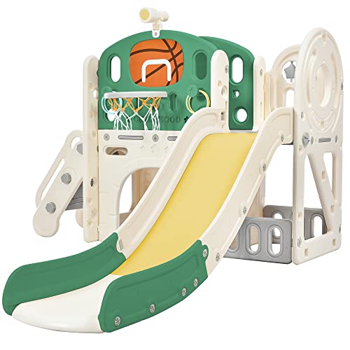 Toboggan-5-en-1-pour-enfants-dinterieur-et-dexterieur-pour-enfants-a-partir-de-1-a-6-ans-aire-de-jeux-pour-enfants-avec-long-toboggan-boite-de-rangement-tunnel-echelle-descalier-panier-de-0