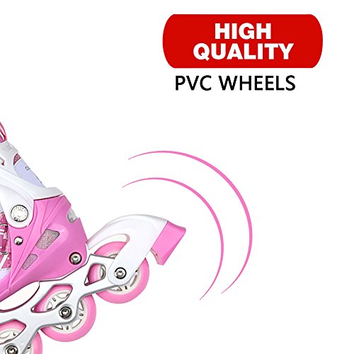 Roller-en-Ligne-Patin-a-roulettes-3en-1-Singer-reglables-modifiable-Rollers-Enfant-Patins-a-Glace-reglables-3-en-1-pour-Fille-et-garcon-et-Femme-Rollers-en-Ligne-0-1