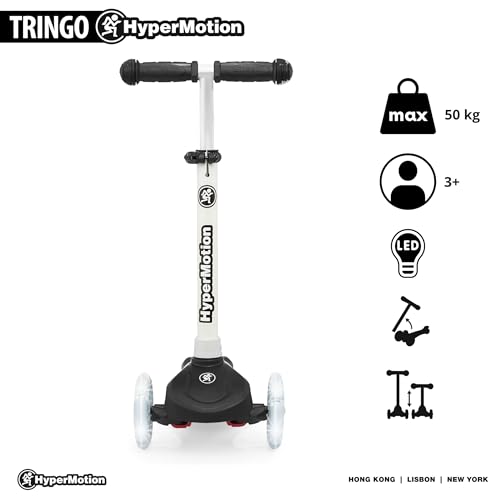 HyperMotion-Trottinette-Tricycle-pour-Enfants-3-8-Ans-TRINGO-Scooter-Equilibre-Trottinette-Antiderapante-Trottinette-Reglable-pour-Fille-Garcon-3-Charge-Max-50KG-0-2