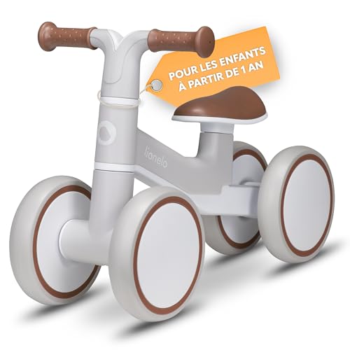 LIONELO-Villy-Draisienne-Legere-Velo-a-4-Roues-de-1-a-3-Ans-jusqua-30-kg-Amorti-a-lavant-Siege-Ergonomique-pour-Les-Filles-et-Les-Garcons-Jouet-dEquitation-Trotteur-Bebe-0