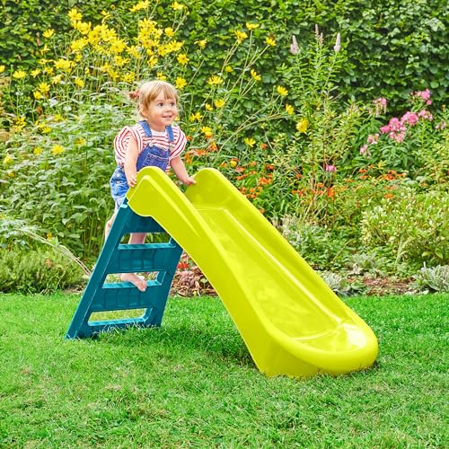 Palplay-Fun-N-Fold-Toboggan-junior-pour-enfants-interieur-et-exterieur-vert-leger-pliable-rangement-rapide-et-facile-tout-petits-ages-de-18-mois-a-5-ans-0-0