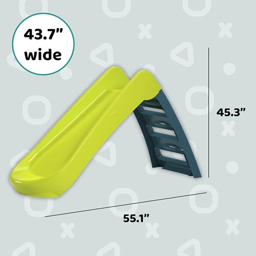 Palplay-Fun-N-Fold-Toboggan-junior-pour-enfants-interieur-et-exterieur-vert-leger-pliable-rangement-rapide-et-facile-tout-petits-ages-de-18-mois-a-5-ans-0-2