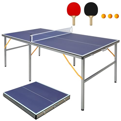FUNJEPE-Table-de-ping-pong-de-taille-moyenne-de-18-x-09-m-pour-interieurexterieur-pliable-et-portable-set-de-jeu-avec-filet-2-raquettes-de-ping-pong-et-3-balles-0
