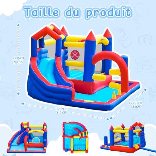 GYMMALL-Chateau-Gonflable-Exterieur-pour-Enfants-Structure-Gonflable-avec-Toboggan-Souffleur-Trampoline-pour-Interieur-Chateau-Gonflable-pour-Chambre-Jardin-Fetes-ou-Parc-0-0
