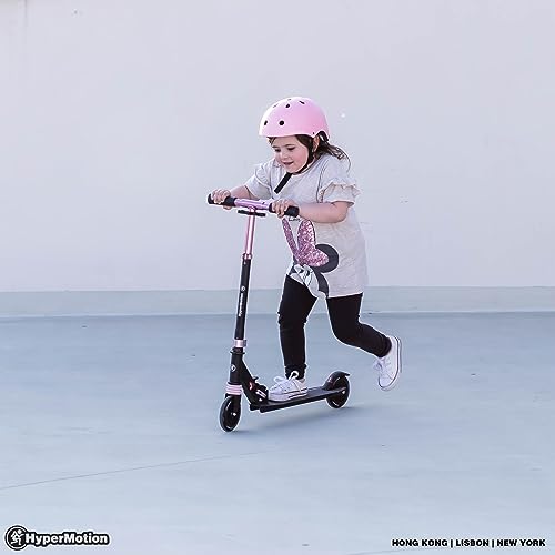 HyperMotion-Trottinette-Enfant-4-5-6-7-8-9-Ans-Pliable-Scooter-Wally-2-Roues-avec-Amortisseur-Guidon-Reglable-Roues-en-Caoutchouc-de-125-mm-0-0