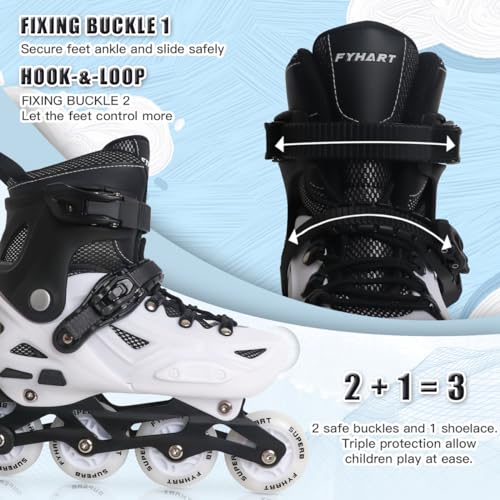 Patins-a-Roues-alignees-Ajustables-pour-Filles-et-garcons-Roller-Enfant-Garcon-Debutants-Patins-a-roulettes-pour-lexterieur-et-linterieur-0-0