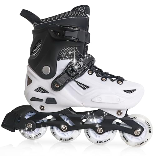Patins-a-Roues-alignees-Ajustables-pour-Filles-et-garcons-Roller-Enfant-Garcon-Debutants-Patins-a-roulettes-pour-lexterieur-et-linterieur-0